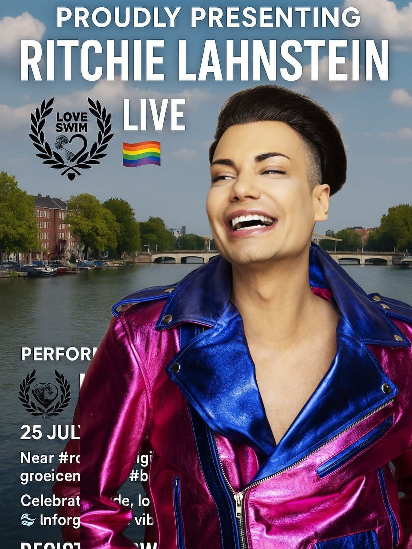 Ritchie Lahnstein live bij LoveSwim 2025
